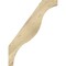 Ekena Millwork 4"W x 24"D x 32"H Funston Rough Sawn Knee Brace, Douglas Fir BRC04X24X32FST00RDF - alternate 3